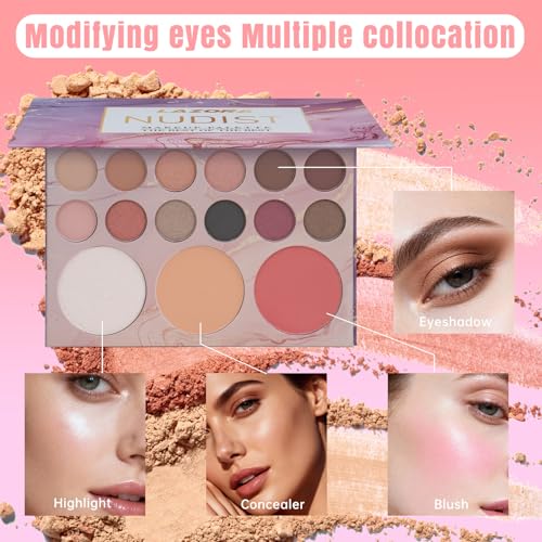 Full Makeup Kit for Teens & Women - D Set Box Makeup Gift Set