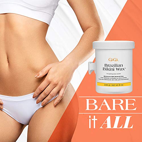 Brazilian Bikini Wax Hard Wax with Beeswax & Soybean Oil - 8 oz - Variation of THIS listing