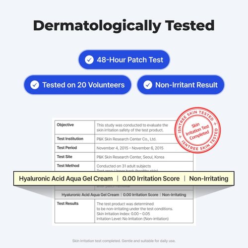 IsNtree Hyaluronic Acid Aqua Gel Cream - Lightweight Moisturizer for Oily to Combination Skin | 100ml