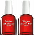 Sally Hansen Top Coat Clear, 0.45 Fl Ounce | Anti-Chip | Insta-Dri | Pack of 2