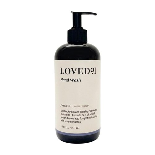 John Legend Skincare Loved01 Hand Wash - Gentle & Hydrating Liquid Soap with Lavender Scent | 15 oz