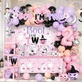 All-in-One Halloween Boo I'm Two Birthday Decorations for Girls - Ghost, Pumpkin, Bat, Witches Hat Theme, 264pcs