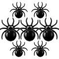 Halloween Spider Balloons Set - 7pcs Large & Small Foil Decorations
