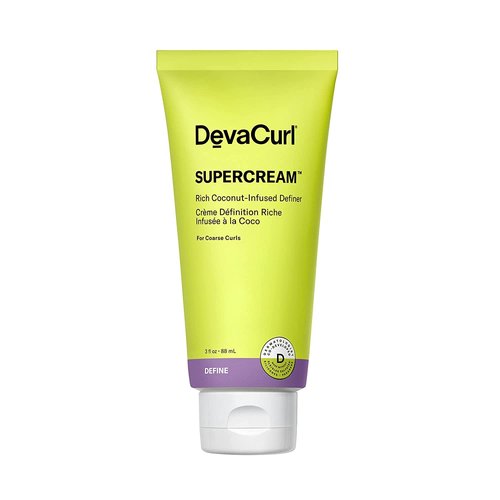 DevaCurl SuperCream - Ultra-Rich Moisturizing Definer | Hydra-Definition Blend | Versatile Styling Cream