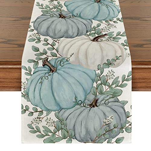 Seasonal Kitchen Table Decor Set - Dish Towels & Table Runner for Indoor Outdoor Use
