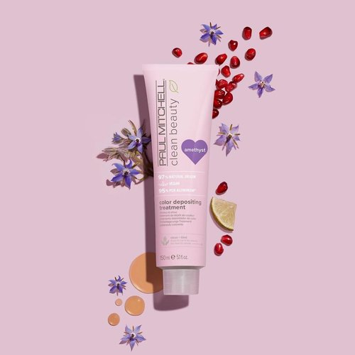 Paul Mitchell Clean Beauty Color-Depositing Treatment - Refresh & Protect Color-Treated Hair