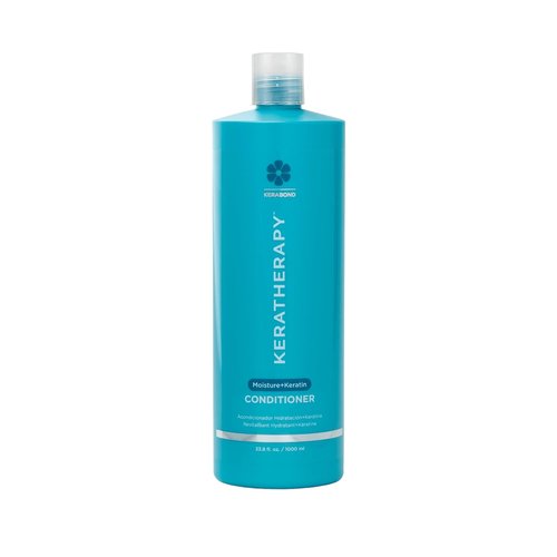 Keratherapy Moisture Conditioner - Hydrating 33.8 fl. oz. Formula with Collagen & Jojoba Oil for Dry Hair