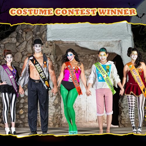 Halloween Costume Contest Kit with Voting Cards & Ribbons - Party Supplies