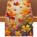 Rvsticty Fall Table Runner 13x72 Inches Autumn Thanksgiving Home Decor