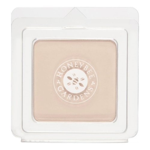 Honeybee Gardens Pressed Mineral Powder Foundation - Geisha Cool Shade, Adjustable Coverage, 7.5g