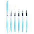 YIHUALE Nail Art Design Pen Painting Tools - DIY Manicure & Professional Salon Set (Blue and White)