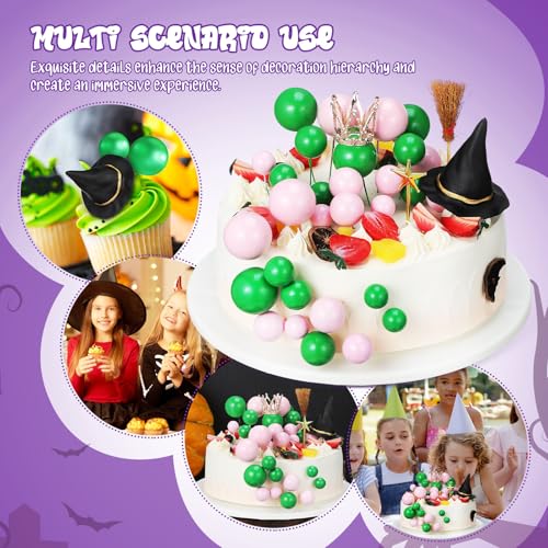 Halloween Cake Decorations Set - Wicked Cake Toppers & Accessories