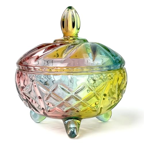 Halloween Candy Dish Snack Barrel Storage Jar with Lids - Wang Tripod Variation