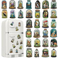 Gothic Halloween Diamond Painting Magnet Kit - 30 pcs Fridge Magnets with Tools