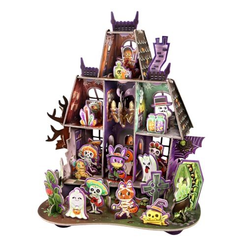 Halloween Countdown Calendar - 3D Pop Up Table Centerpiece for Kids & Adults