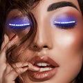 LED Luminous False Eyelash Night Lights - Blue Halloween Party Light