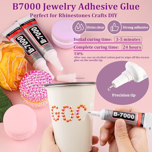 Large Pack 25,000 Red AB Resin Rhinestones for Crafting & DIY Projects with Glue