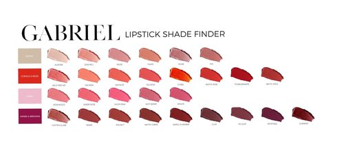 Gabriel Cosmetics Organic Lipstick - Natural Clay Shade for Vibrant, Long-Lasting Color