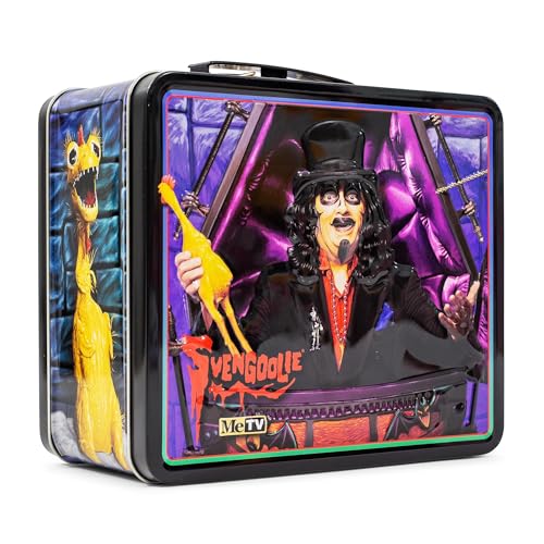 Svengoolie Retro Metal Lunchbox - Collectible Horror Storage Tin with Handle
