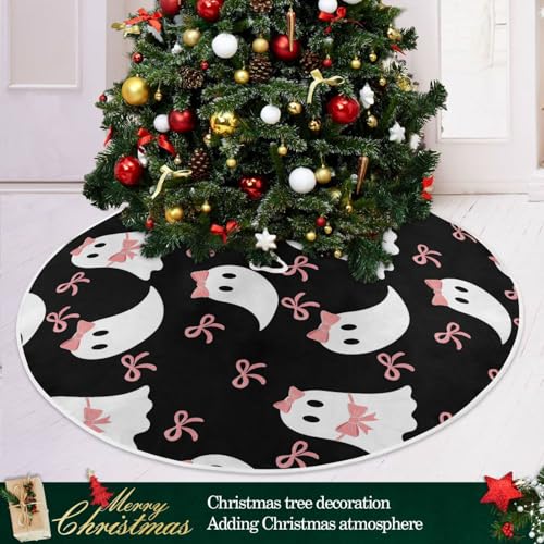 Christmas Tree Skirt 36 Inch Holiday Decor for Small Tree - Multi Pattern