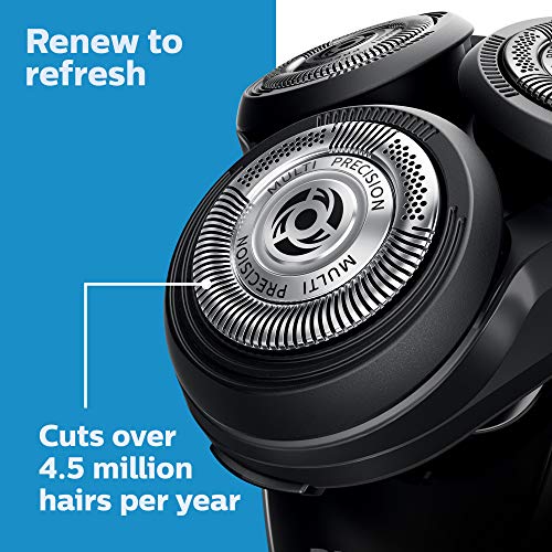 Genuine Philips Norelco Replacement Shaver Heads - 3 Count Pack - Compatible with Series 5000 & S6000
