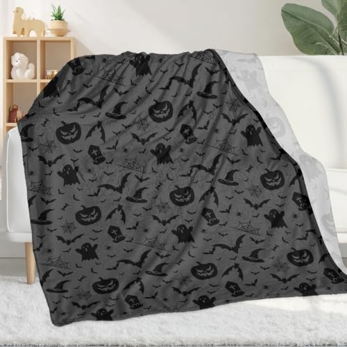 Halloween Blanket Witches Hat Design 40x60in Ultra Soft Fleece Throw