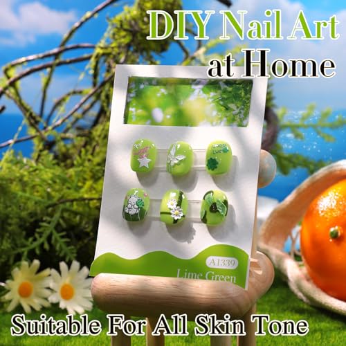 Gel Nail Polish 15ML - Translucent Light Milky Green Glow Variation - Long-Lasting, Healthy Formula