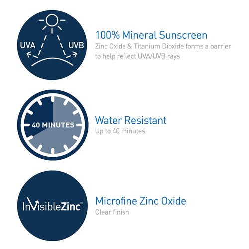 CeraVe Mineral Sunscreen Stick SPF 50 - Broad Spectrum Protection with Hyaluronic Acid & Ceramides - Fragrance-Free & Oil-Free