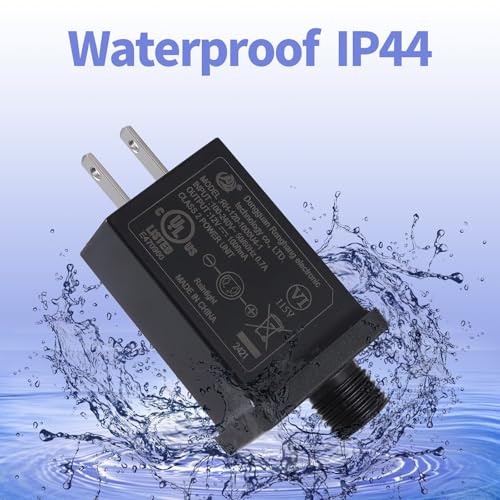 4-Pack Outdoor Inflatable Yard Power Adapter - 12V 1A Waterproof Transformer for Halloween Christmas Decorations - Variation 4
