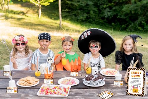 Halloween Guessing Card Game Set for Kids and Adults - 50 Pieces
