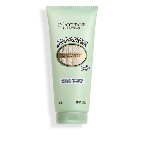 L’Occitane Almond Delicious Shower Gel - Gentle Body Wash for Radiant, Smooth Skin | Vegan & Moisturizing