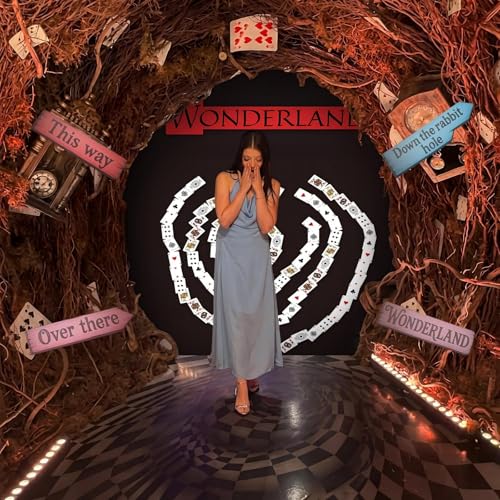 Stylish Wonderland Party Decorations Outdoor Poker Card Backdrop Set