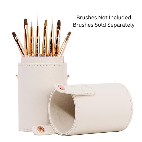 Kiara Sky Nail Art Brush Case | crafted with vegan leather