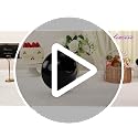 16 Pack Black Plastic Serving Bowls for Weddings & Parties - Angled Design, 20oz