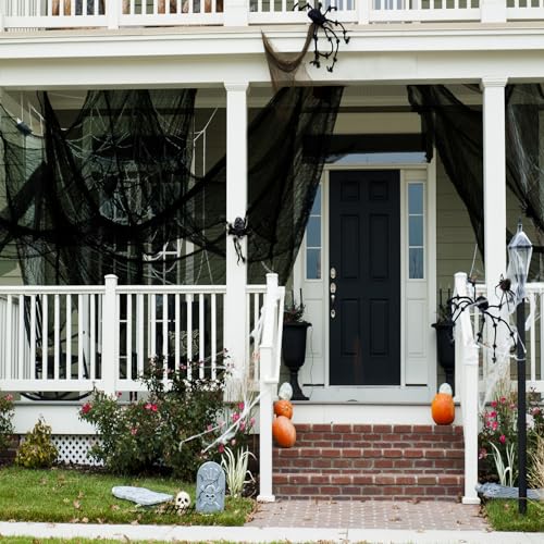 Black Halloween Creepy Cloth 630x30 Inch Spooky Haunted House Decoration