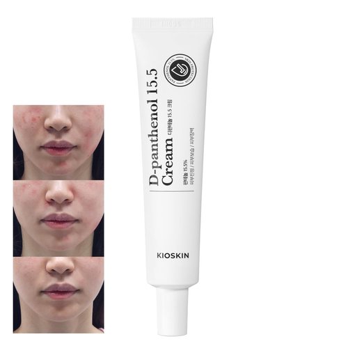 KIOSKIN 31% Reduction in Sebum & 15.5% High-Dose D-Panthenol | Calms Redness, Repairs Skin Barrier & Locks in Hydration | With Heartleaf Extract | Korean Skincare Daily Moisturizer (35 ml/1.18 fl.oz.)