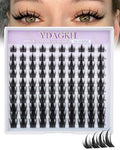 Anime Spiky Lash Clusters for Eyelash Extensions - Natural & Dramatic Styles