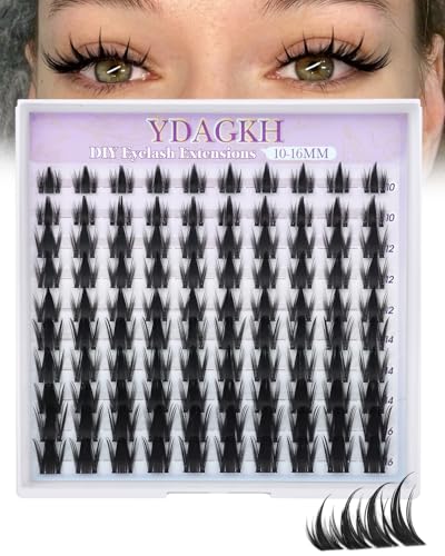 Anime Spiky Lash Clusters for Eyelash Extensions - Natural & Dramatic Styles