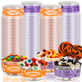 Halloween Plastic Candy Bowls 12oz Bulk Disposable Serving Dishes Party Supplies