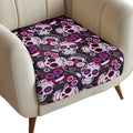 Halloween Purple Skull Sofa Cushion Cover - Medium, Non Slip, Decorative Home Decor