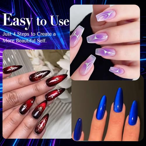 AzureBeauty Jelly Glow Dip Powder Nail Kit - A-Jelly Glow Variation
