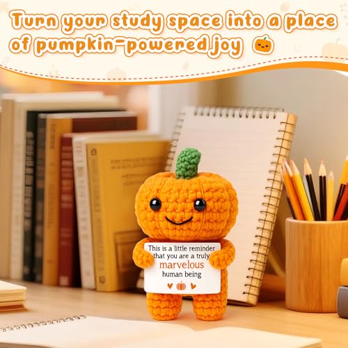 Handmade Crochet Pumpkin Basket for Fall & Halloween Gifts - Cozy Autumn Decor