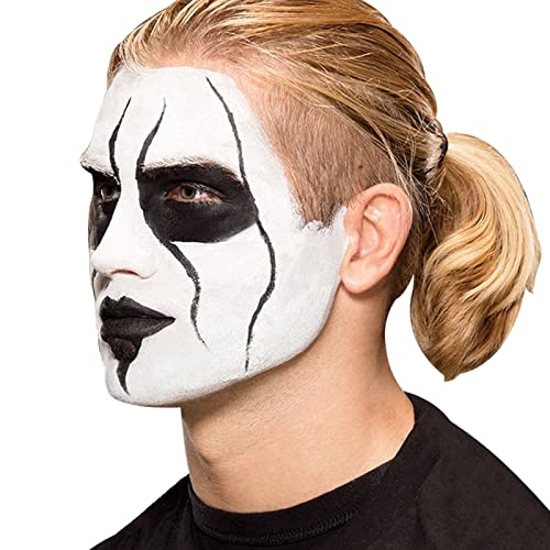 Black Face and Body Paint - 30g Washable Water-Based Makeup for SFX Halloween Cosplay