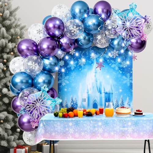 Halloween Snow Castle Trunk Decoration Kit with Balloons & Lights