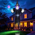 Danxilu 12FT Gaint Floating Halloween Witch Inflatable - Tall Outdoor Decor