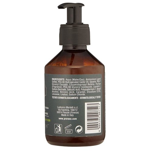 Skiennix Beard Wash for Men - Cleanse, Soften & Refresh Beard and Skin | 8 oz