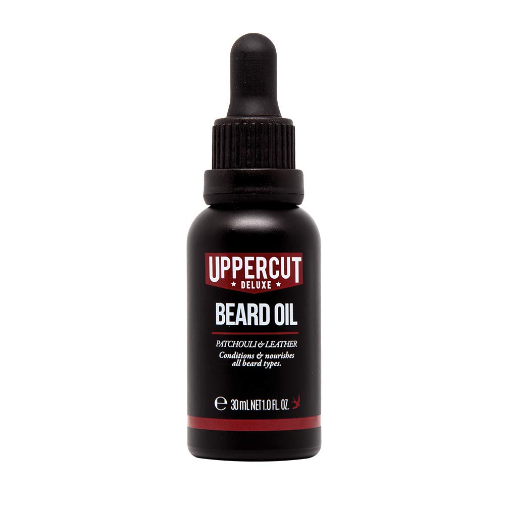 Uppercut Deluxe Beard Oil - Lightweight Non-Greasy Conditioner with Argan & Jojoba Oils | 1 fl oz