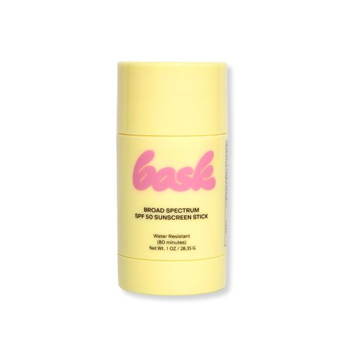 Bask SPF 50 Sunscreen Stick – Fragrance Free, Reef Safe Face & Lip Sunblock for Skiing, Snowboarding & Winter Sports – Broad Spectrum, Moisturizing & Travel-Friendly Sun Stick, 1oz