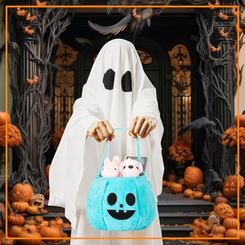 Halloween Teal Pumpkin Buckets for Trick or Treat - Sunnymove 16