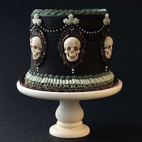 Halloween Skull Silicone Mold for Cake Decoration Candy & Chocolate